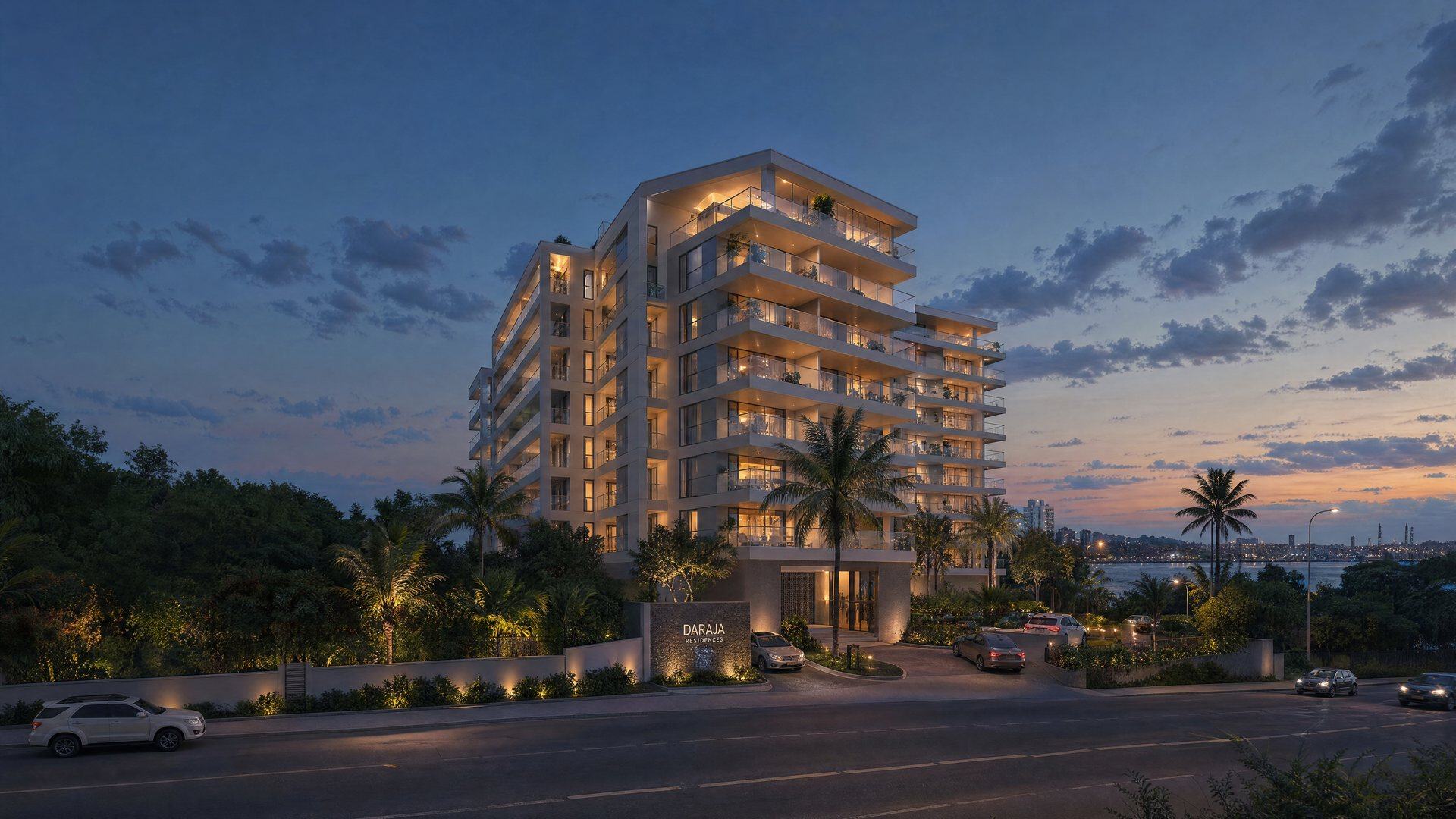 Daraja Residences coastal development render